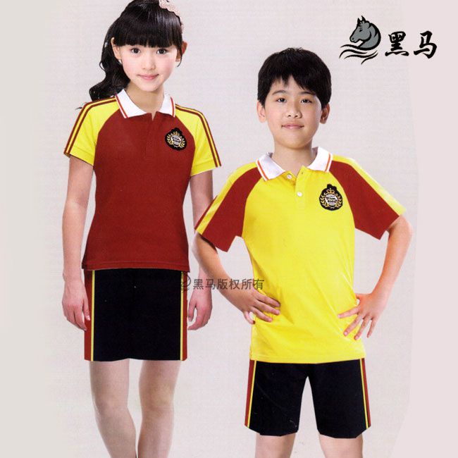 夏季短袖校服款式圖片